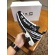 Dolce & Gabbana Sorrento Trainer Side Profile and Sole Detail in black Side profile of black Dolce & Gabbana graffiti trainer showing tread