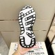 Dolce & Gabbana Trainer Sole View in white and black Underside view of treaded sole pattern on Dolce & Gabbana white and black trainer