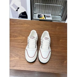Gucci White And Brown Leather Logo Trainers Gucci White And Brown Leather Logo Trainers