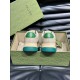 Replica Gucci 8933 GGCC177 Buddha Luxury Replica Gucci Trainers Screener With Web Beige Green – Gcc177 Uk - 8933 - Buddha Luxury