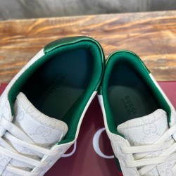 Gucci Ace Monogram Low Top Trainers Off White Gucci Ace Monogram Low Top Trainers Off White