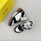 Replica Fendi 8103 FFDS016 Buddha Luxury Replica Fendi Trainers Match Black Leather High Tops – Fds016 Uk - 8103 - Buddha Luxury