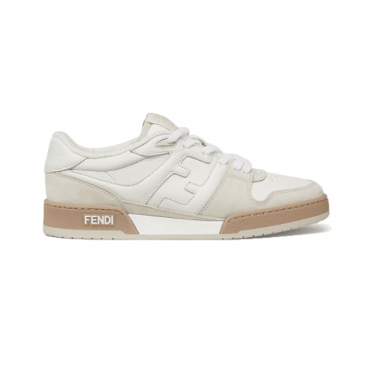 Replica Fendi 8603 FFDS004 Buddha Luxury Replica Fendi Trainers Match Low-Top In White Suede – Fds004 Uk - 8603 - Buddha Luxury