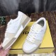 Replica Fendi 8603 FFDS004 Buddha Luxury Replica Fendi Trainers Match Low-Top In White Suede – Fds004 Uk - 8603 - Buddha Luxury