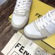 Replica Fendi 8603 FFDS004 Buddha Luxury Replica Fendi Trainers Match Low-Top In White Suede – Fds004 Uk - 8603 - Buddha Luxury