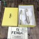 Replica Fendi 8603 FFDS004 Buddha Luxury Replica Fendi Trainers Match Low-Top In White Suede – Fds004 Uk - 8603 - Buddha Luxury