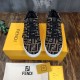 Replica Fendi Trainers  Brown Fabric Low-Tops – Fds007 Uk - 8449 - Buddha Luxury