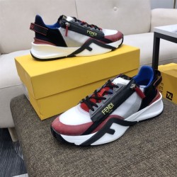 Fendi Flow Multicolour Nylon Low-Top Trainers Fendi Flow Multicolour Nylon Low-Top Trainers