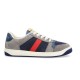 Replica Gucci 9187 GGCC206 Buddha Luxury Replica Gucci Trainers Screener Grey Suede – Gcc206 Uk - 9187 - Buddha Luxury
