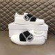 Givenchy White Leather Trainers Pair in white and black Pair of Givenchy white leather trainers displayed with branded shoe box in white and black