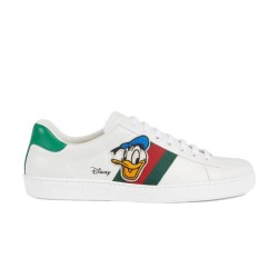 Gucci Ace X Disney Donald Duck Leather Trainers