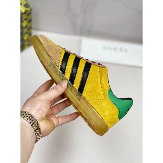Replica Gucci 8983 GGCC121 Buddha Luxury Replica Gucci Trainers Adidas Gazelle ‘Yellow Velvet Green’ – Gcc121 Uk - 8983 - Buddha Luxury