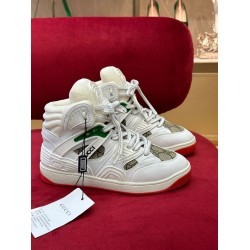 Gucci Basket High Top White Trainers Gucci Basket High Top White Trainers