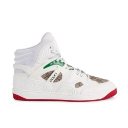 Gucci Basket High Top White Trainers