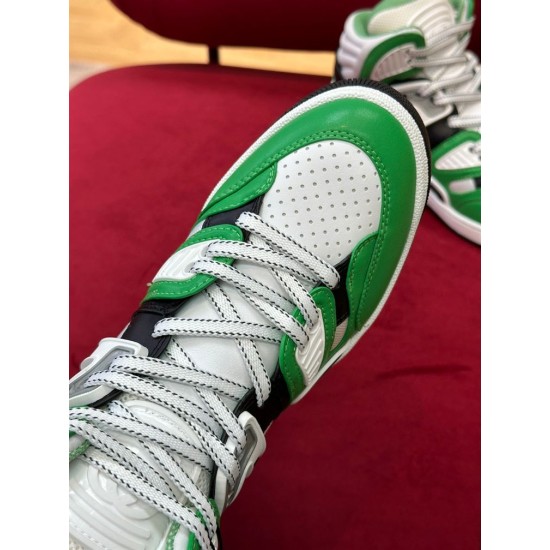 Replica Gucci 8230 GGCC086 Buddha Luxury Replica Gucci Trainers Basket High-Top – Gcc086 Uk - 8230 - Buddha Luxury
