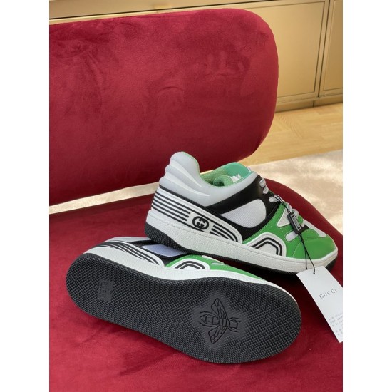 Replica Gucci Trainers Basket  In Green Demetra – Gcc109 Uk - 8471 - Buddha Luxury
