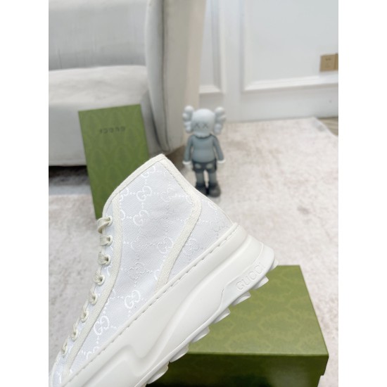 Replica Gucci 8814 GGCC152 Buddha Luxury Replica Gucci Trainers Gg High Top – Gcc152 Uk - 8814 - Buddha Luxury