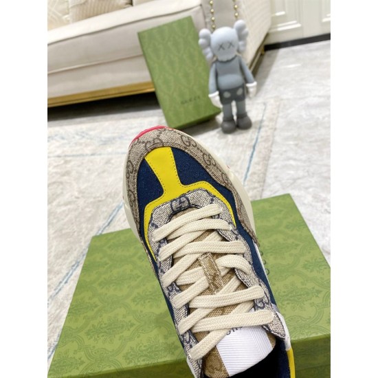 Replica Gucci 8825 GGCC105 Buddha Luxury Replica Gucci Trainers Gg Rhyton – Gcc105 Uk - 8825 - Buddha Luxury