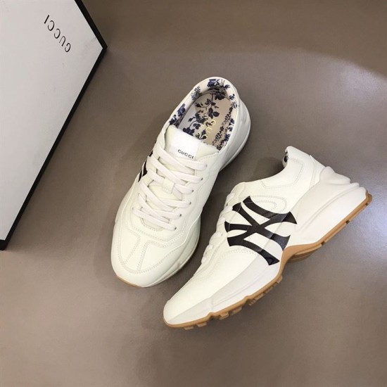 Replica Gucci 9000 GGCC014 Buddha Luxury Replica Gucci Trainers Leather Ny Yankees – Gcc014 Uk - 9000 - Buddha Luxury