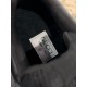 Interior view showing the Gucci made in Italy size label on the insole in black