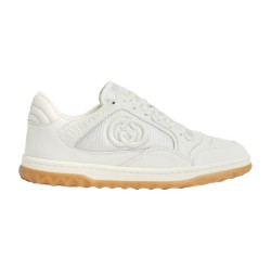 Gucci Off White Leather Low Top Trainers Off-White