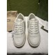 Gucci Mac80 Off-White Trainers Head-On View Head-on view showing laces and tongues of Gucci Mac80 trainers in off-white