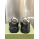 Replica Gucci Trainers Men’s Gg Embossed  Black Leather – Gcc004 Uk - 9045 - Buddha Luxury