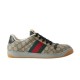 Replica Gucci 8752 GGCC055 Buddha Luxury Replica Gucci Trainers Men’s Screener In Beige Gcc055 Uk - 8752 - Buddha Luxury