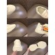 Gucci Rhyton Ivory Leather Trainer Details Collage Gucci Rhyton Ivory Leather Trainer multi-angle collage showing sole and tongue