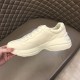 Gucci Rhyton Ivory Leather Trainer Medial Side Gucci Rhyton Ivory Leather Trainer medial side view