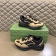 Replica Gucci 9393 GGCC098 Buddha Luxury Replica Gucci Trainers Rhyton In Brown Black – Gcc098 Uk - 9393 - Buddha Luxury