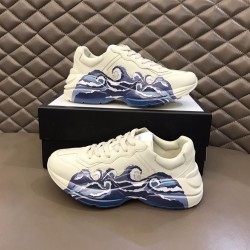 Gucci Rhyton Wave Leather Chunky Ivory Trainers Gucci Rhyton Wave Leather Chunky Ivory Trainers