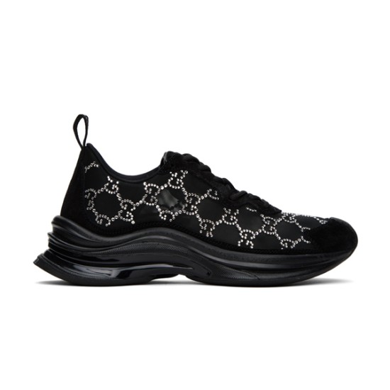 Replica Gucci 8374 GGCC-012 Buddha Luxury Replica Gucci Trainers Run Gg Crystal – Gcc012 Uk - 8374 - Buddha Luxury