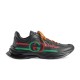 Gucci Black Leather Side-Stripe Trainers Profile Gucci Black Leather Interlocking G Side-Stripe Trainers side profile