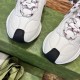 Close-up top view of black reinforced toe cap and panel stitching in white