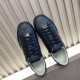 Gucci Black Monogram Web Trainers - Laces View in black and white Pair of Gucci black monogram trainers viewed from above detailing the laces and ACE tag in black and white