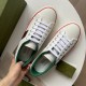 Replica Gucci 8247 GGCC060 Buddha Luxury Replica Gucci Trainers Tennis 1977 In White Leather – Gcc060 Uk - 8247 - Buddha Luxury