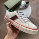 Replica Gucci 8247 GGCC060 Buddha Luxury Replica Gucci Trainers Tennis 1977 In White Leather – Gcc060 Uk - 8247 - Buddha Luxury