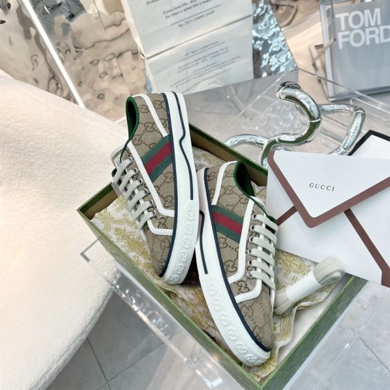 Replica Gucci 9007 GGCC001 Buddha Luxury Replica Gucci Trainers Tennis 1977 Beige – Gcc001 Uk - 9007 - Buddha Luxury