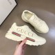 Replica Gucci Trainers Women’s Rhyton Gucci Logo Leather  – Gcc008 Uk - 8889 - Buddha Luxury