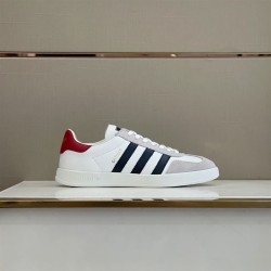 Gucci Gazelle Low-Top White Leather Trainers Smooth