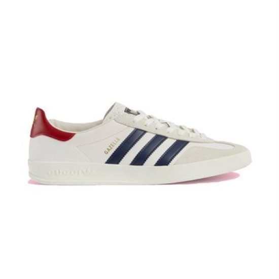 Replica Gucci 9410 GGCC030 Buddha Luxury Replica Gucci Trainers X Adidas Gazelle Low-Top In White – Gcc030 Uk - 9410 - Buddha Luxury