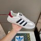 Replica Gucci 9410 GGCC030 Buddha Luxury Replica Gucci Trainers X Adidas Gazelle Low-Top In White – Gcc030 Uk - 9410 - Buddha Luxury