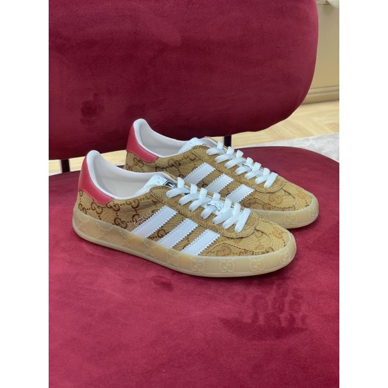 Replica Gucci Trainers X Adidas Mens Gazelle  – Gcc025 Uk - 8779 - Buddha Luxury