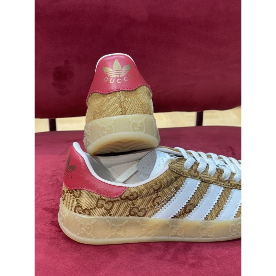 Replica Gucci Trainers X Adidas Mens Gazelle  – Gcc025 Uk - 8779 - Buddha Luxury
