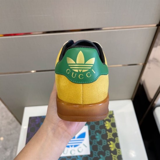 Replica Gucci 9204 GGCC067 Buddha Luxury Replica Gucci Trainers X Adidas Men’s Gazelle – Gcc067 Uk - 9204 - Buddha Luxury
