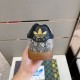 Gucci Snakeskin Pattern Low Top Trainers Grey Green Heel Heel detail of Gucci Snakeskin Pattern Low Top Trainers Grey Green