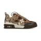 L Skate Sneaker side profile in brown snakeskin pattern L Skate Sneaker In Brown Snakeskin Pattern Trainer – additional view 10