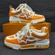 L Skate Chunky Trainers in yellow and white leather dual pair display L Skate Chunky Trainers in yellow and white leather dual pair display