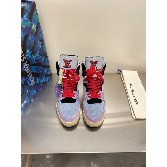 Replica L 8140 LLVS069 Buddha Luxury Replica L Lv Trainer Sneaker Boot – Lvs069 Uk - 8140 - Buddha Luxury